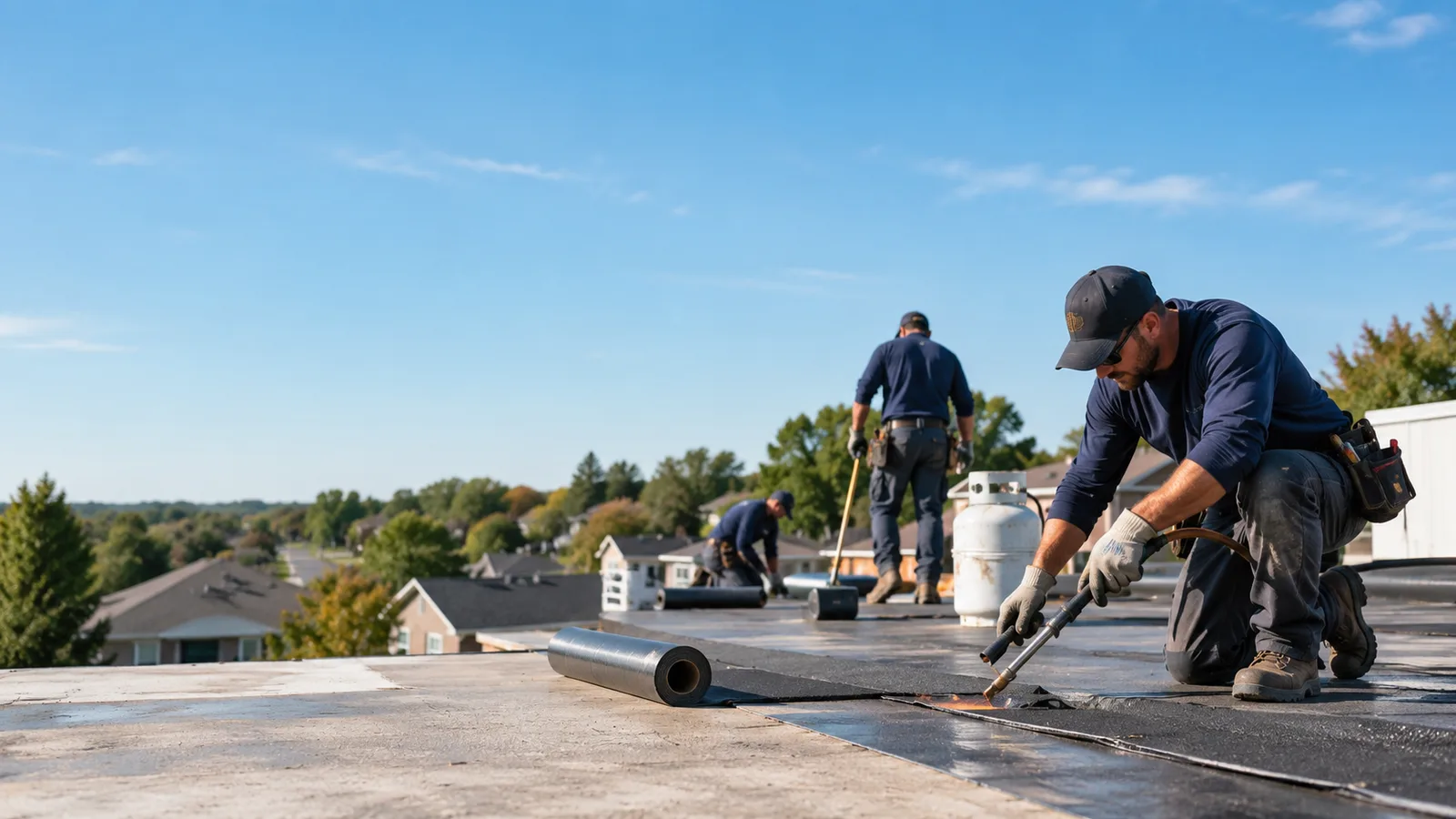 Flat Roof Leak Repair providers in Broaddus, TX